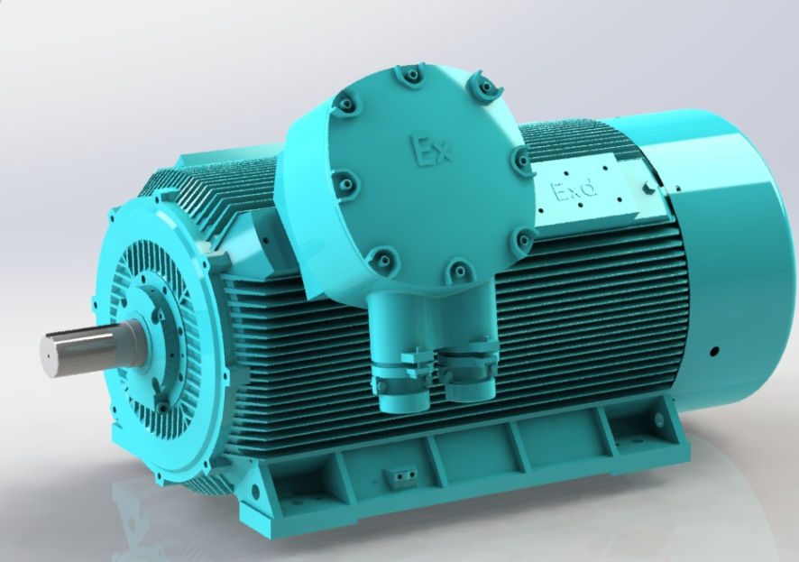 YBX4系列低压大功率高效率隔爆型三相异步电动机